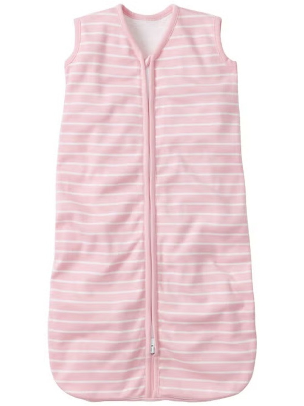 Hanna Andersson Hanna Baby Wearable Blanket Pink & White Stripe 5-12 months